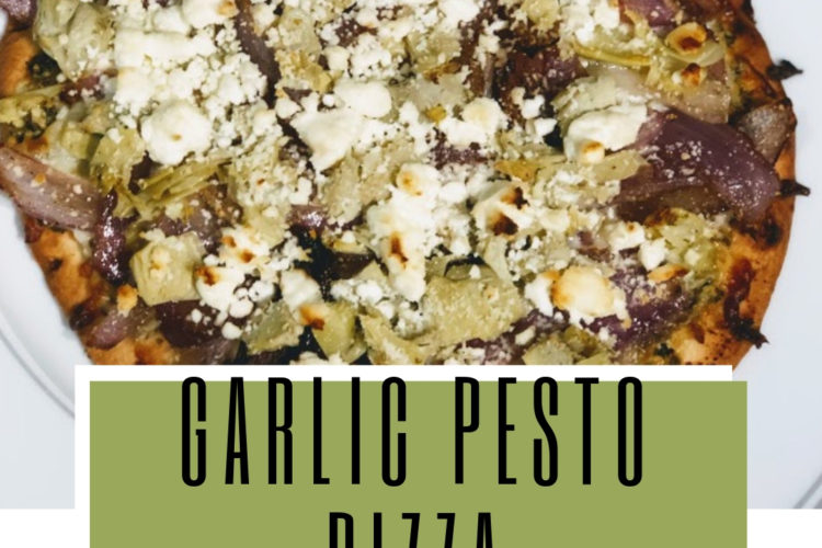Garlic Pesto Pizza
